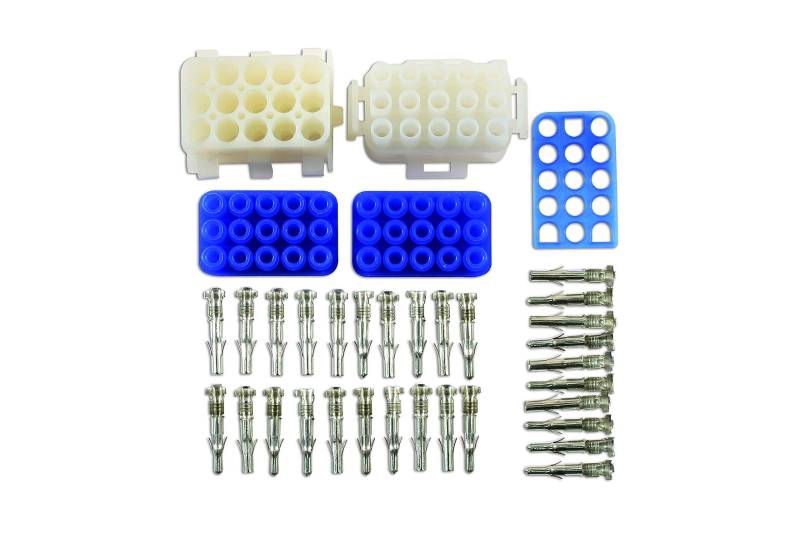 Connect 37517 Mate-N-Lok 15 Pin Connector Kit 35pc von Connect