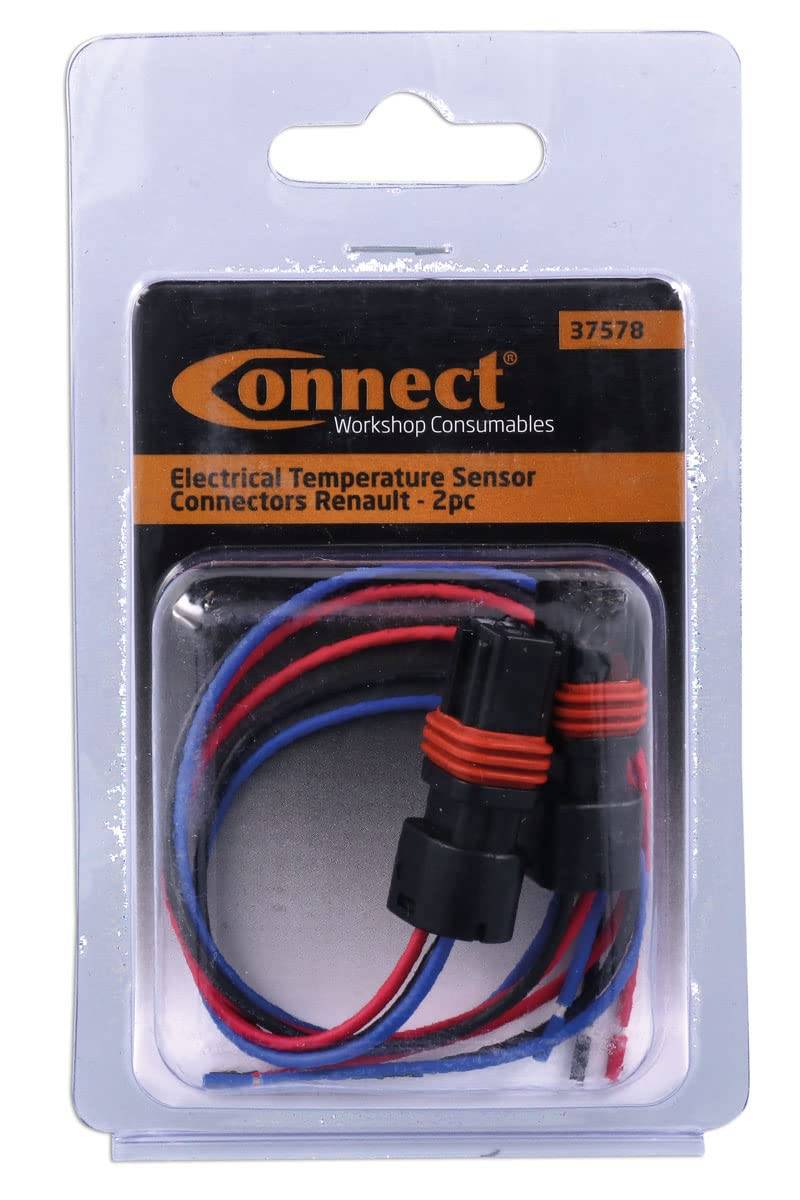 Connect 37578 Electrical Temperature Sensor Connectors to Suit Renault 2pc von Connect
