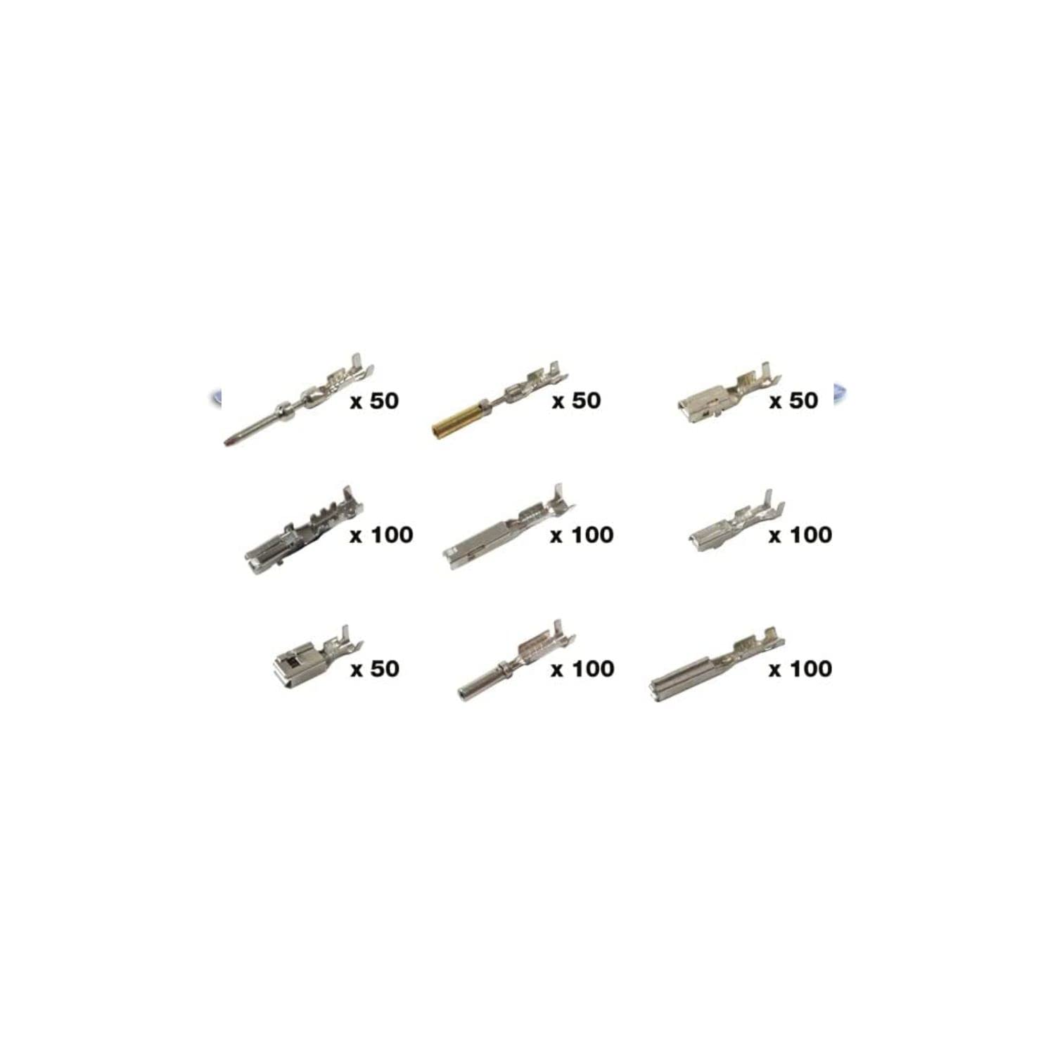 Connect 37686 Assorted Non-Insulated Terminals - for Ford 700pc Connect 37686 Assorted Non-Insulated Terminals - for Ford 700pc von Connect