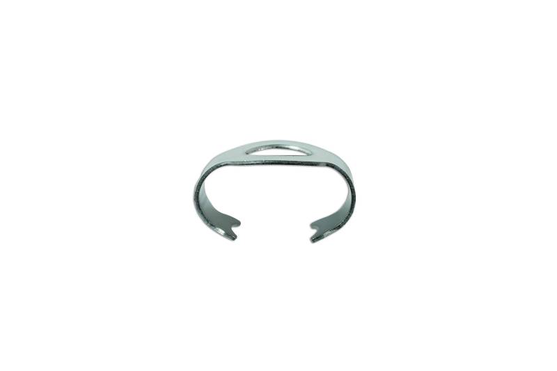 Connect Workshop Consumables 34110 Brake Hose Clips Silver 24.9mm x 18.7mm 10pc von Connect