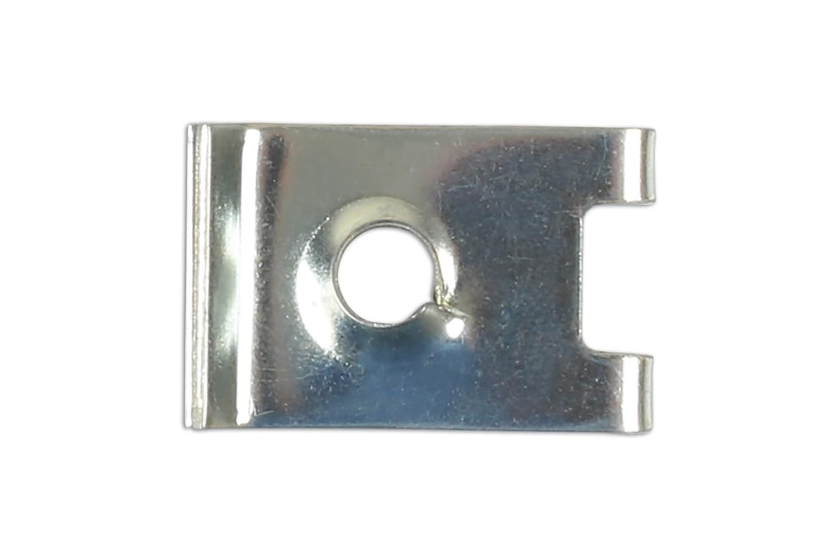 Connect Workshop Consumables 36412 Metal Trim U-Nut - for BMW, Ford, Mercedes-Benz, Vauxhall Opel, Volvo, VW Group 50pc von Connect