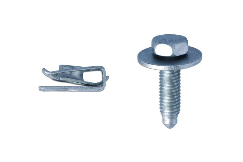 Connect Workshop Consumables 36437 Body Screw with Washer & U-Nut - for Mercedes-Benz 50pc von Connect