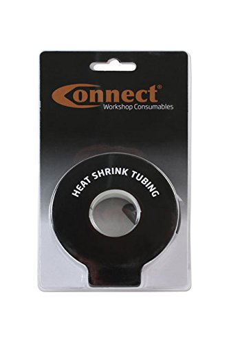 Connect Workshop Consumables 37114 Heat Shrink Tubing on a roll 6.4mm 3m roll Black von Connect