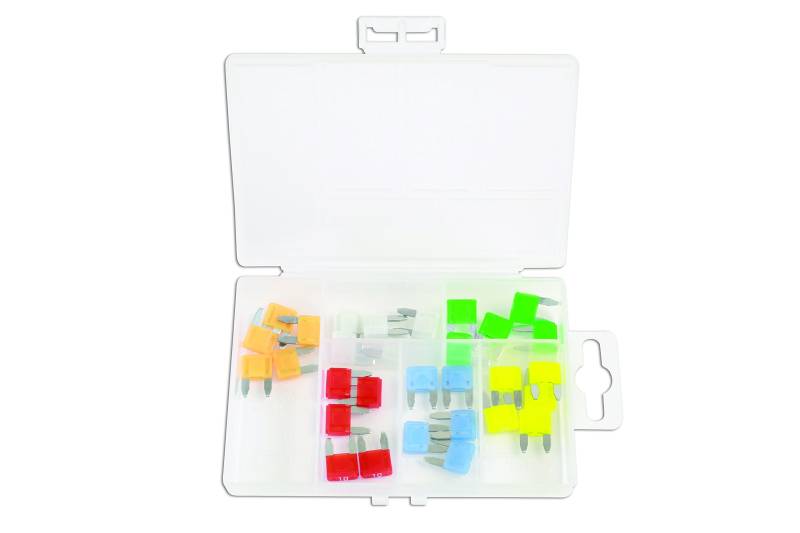 Connect Workshop Consumables 37157 Assorted LED Mini Blade Fuses 30pc von Connect