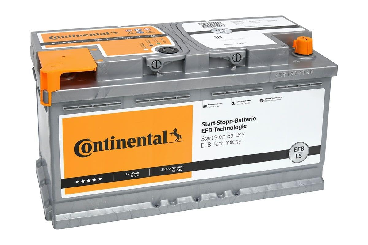 Autobatterie Continental 95, Ah 850, A/EN 2800012041280 L 353mm B 175mm H 190mm NEU von Continental
