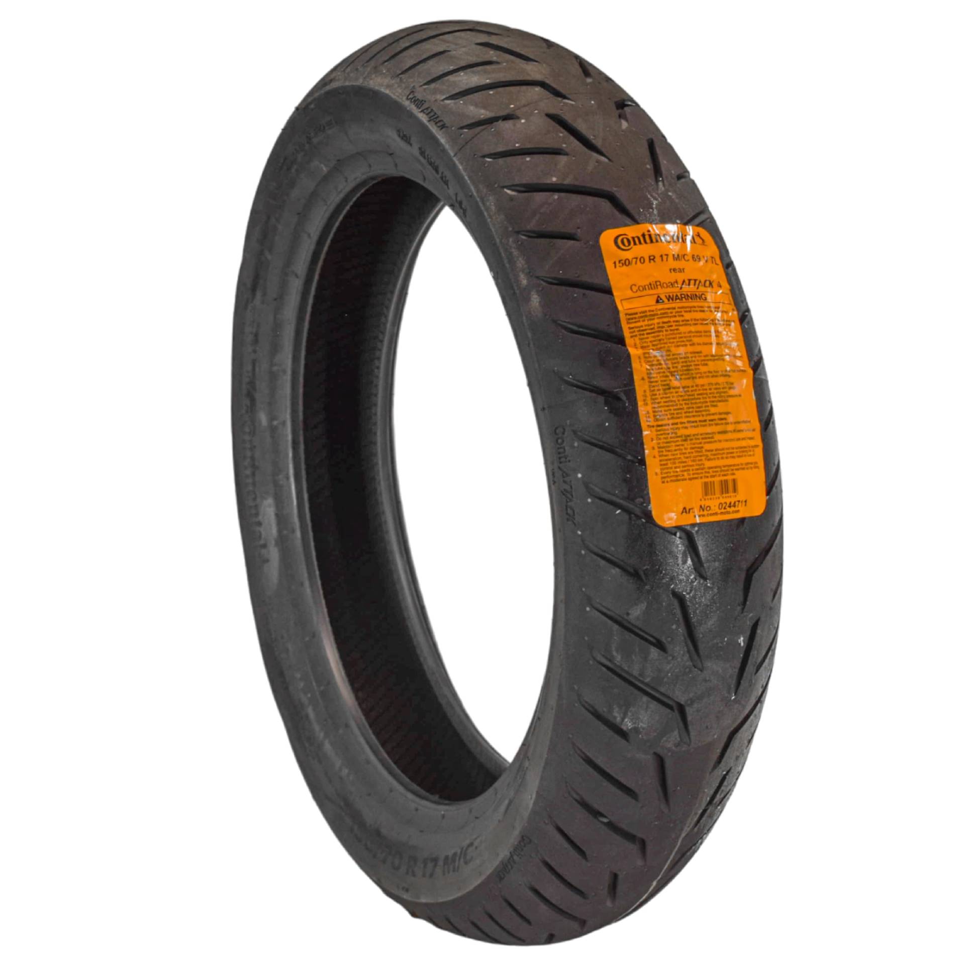 Continental ContiRoadAttack 4 150/70 R17 69V TL hinten - Mottorradreifen ohne Felge Continental ContiRoadAttack 4 150/70 R17 69V TL hinten - Mottorradreifen ohne Felge von Continental
