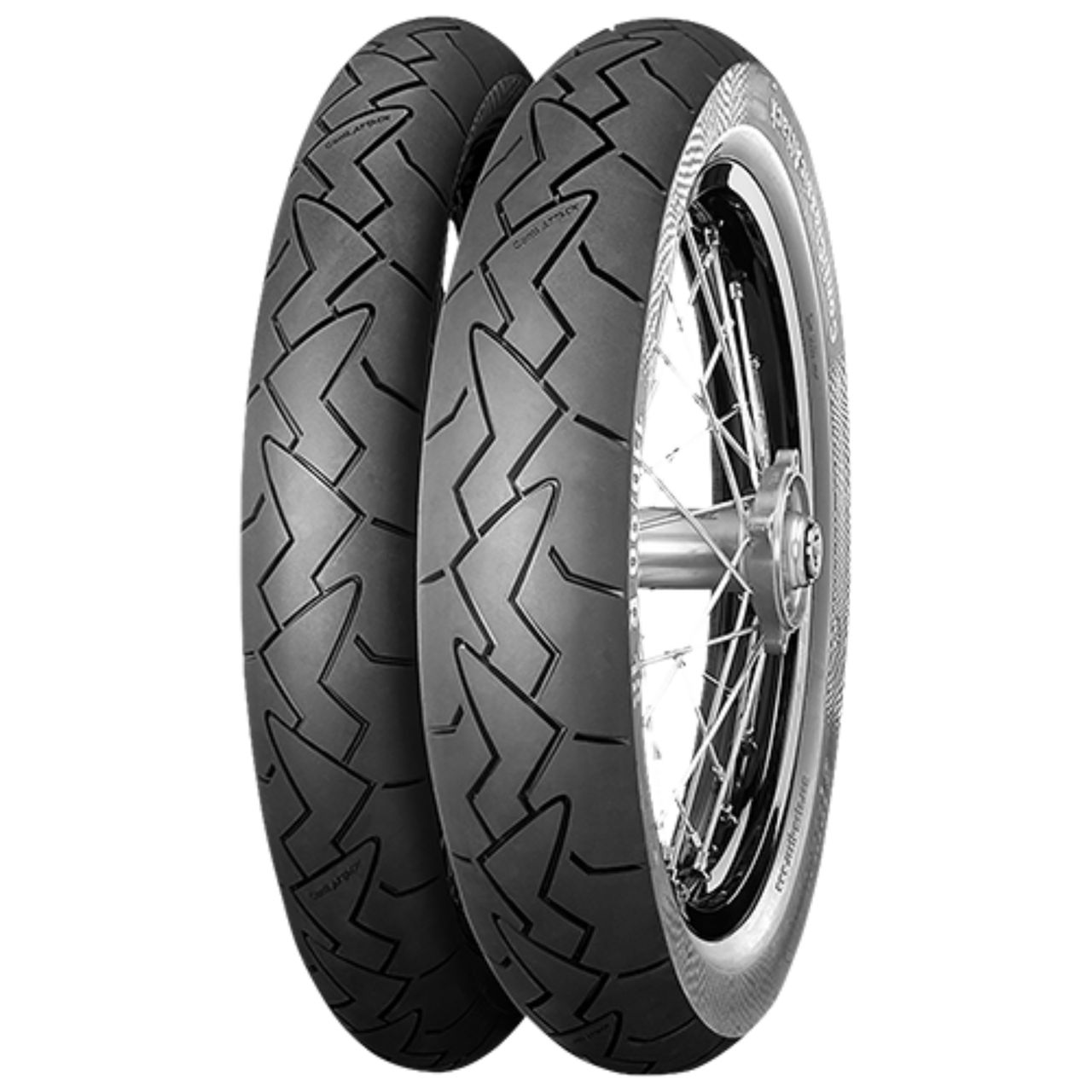CONTINENTAL CONTICLASSICATTACK 100/90 R19 M/C TL 57V FRONT CONTINENTAL CONTICLASSICATTACK 100/90 R19 M/C TL 57V FRONT von Continental