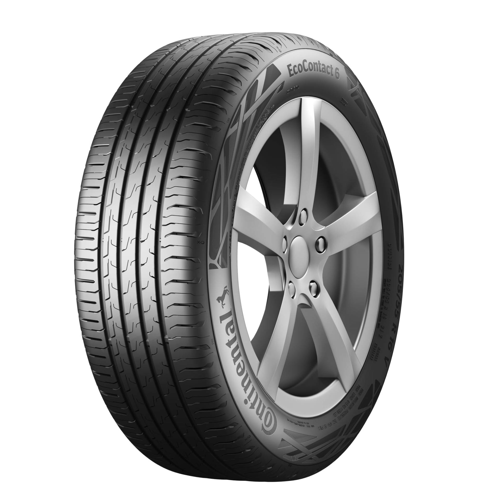 CONTINENTAL - EcoContact 6 - 215/55 R 17 - 094V/A/A/71dB - Sommerreifen von Continental