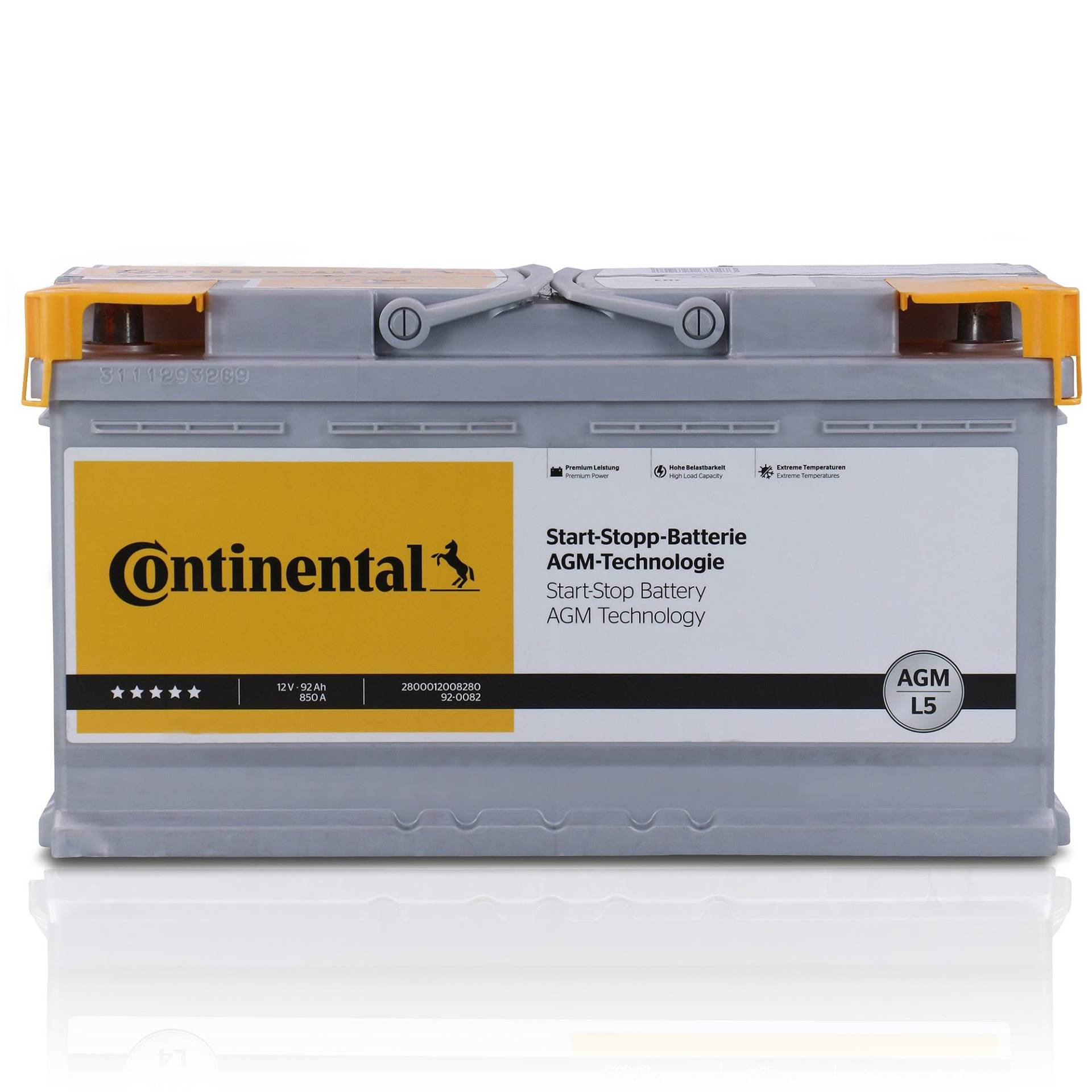 Continental 2800012008280 - Starterbatterie von Continental