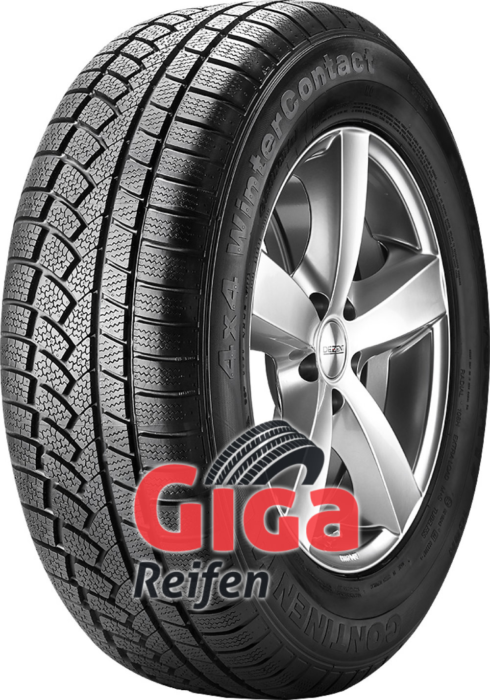 Continental 4X4 WinterContact ( 255/55 R18 105H, MO, mit Leiste ) von Continental