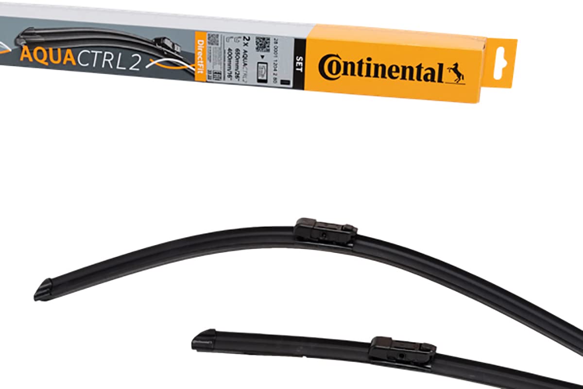 Continental AQUACTRL2 Scheibenwischer - SET DirectFit - 600/530mm Wischerset - 12312 Continental AQUACTRL2 Scheibenwischer - SET DirectFit - 600/530mm Wischerset - 12312 von Continental