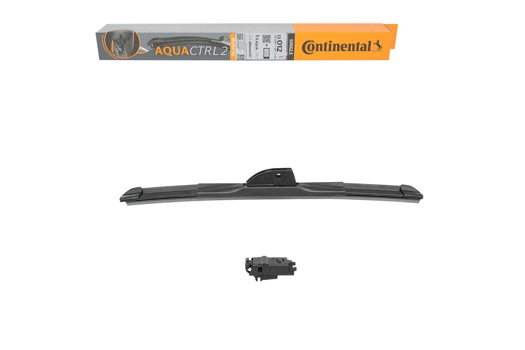 Continental AQUACTRL2 Scheibenwischer - SINGLE MultiClip - 380mm Einzelwischer - 13012 Continental AQUACTRL2 Scheibenwischer - SINGLE MultiClip - 380mm Einzelwischer - 13012 von Continental