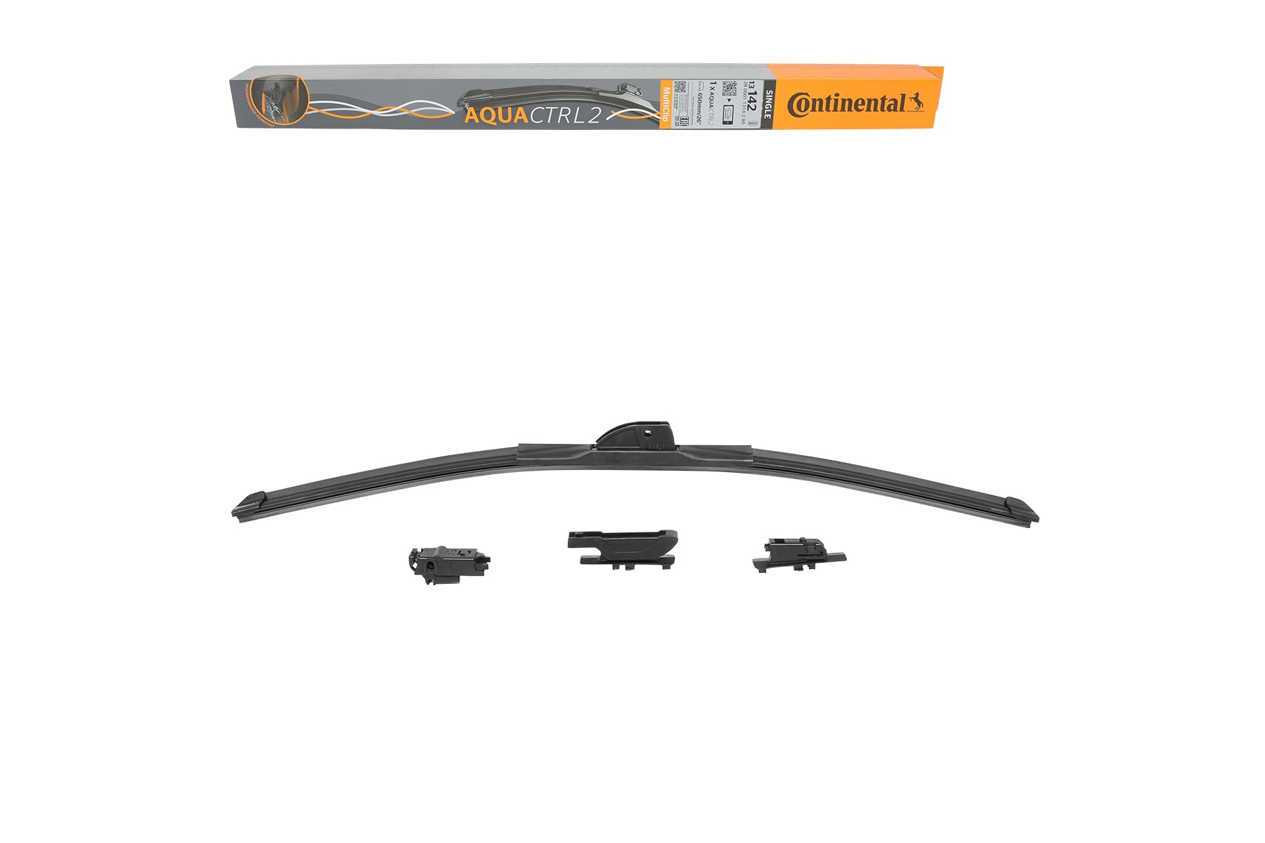 Continental AQUACTRL2 Scheibenwischer - SINGLE MultiClip - 650mm Einzelwischer - 13142 Continental AQUACTRL2 Scheibenwischer - SINGLE MultiClip - 650mm Einzelwischer - 13142 von Continental