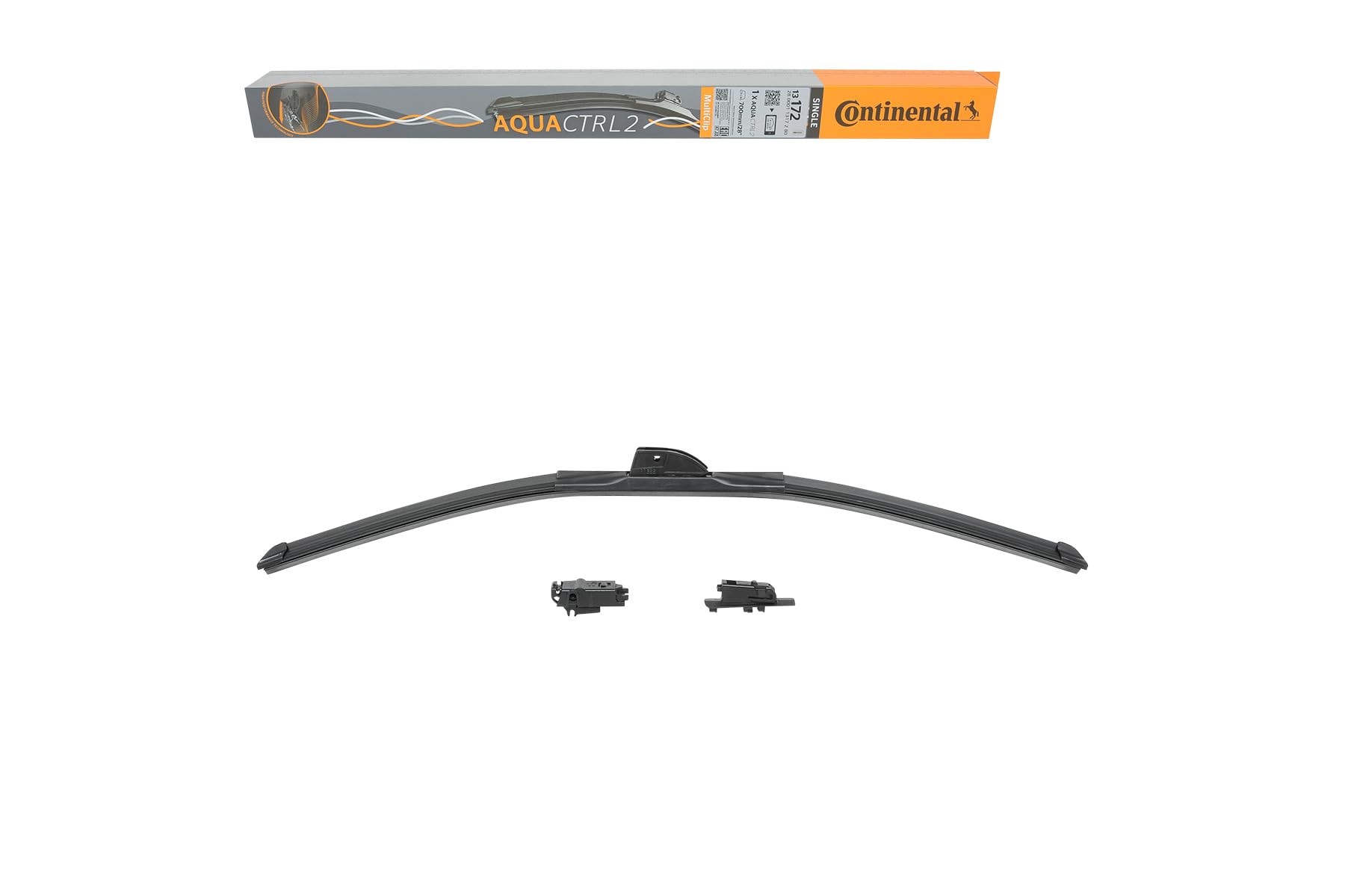 Continental AQUACTRL2 Scheibenwischer - SINGLE MultiClip - 700mm Einzelwischer - 13172 Continental AQUACTRL2 Scheibenwischer - SINGLE MultiClip - 700mm Einzelwischer - 13172 von Continental