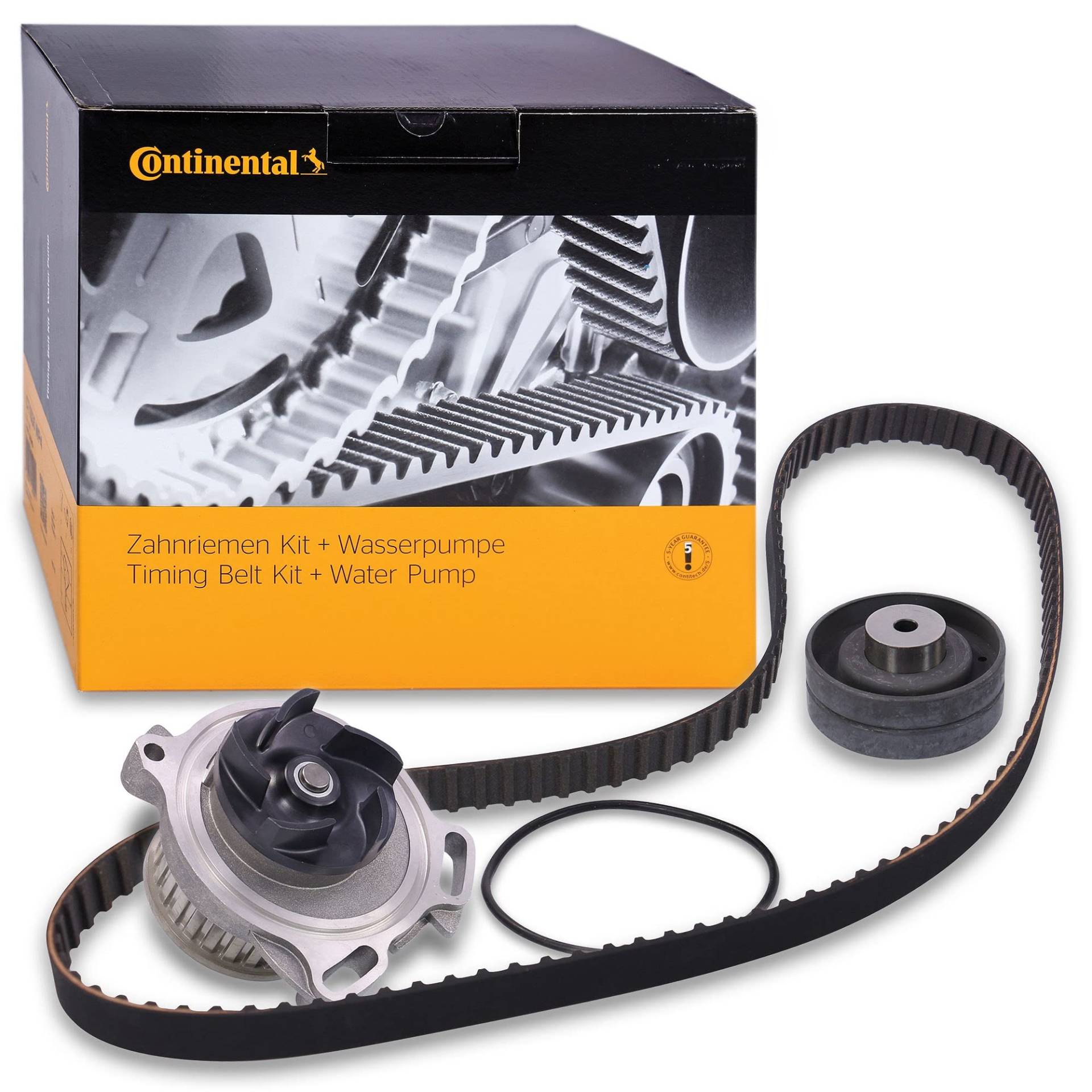 Continental CONTITECH CT660WP1 Wasserpumpe + Kit Zahnriemen-Satz von Continental