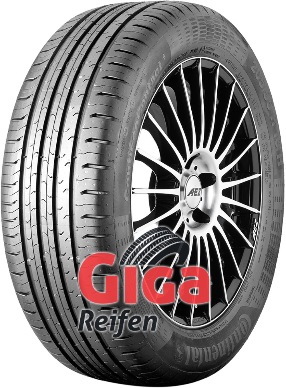 Continental ContiEcoContact 5 ( 205/55 R17 95V XL J ) von Continental