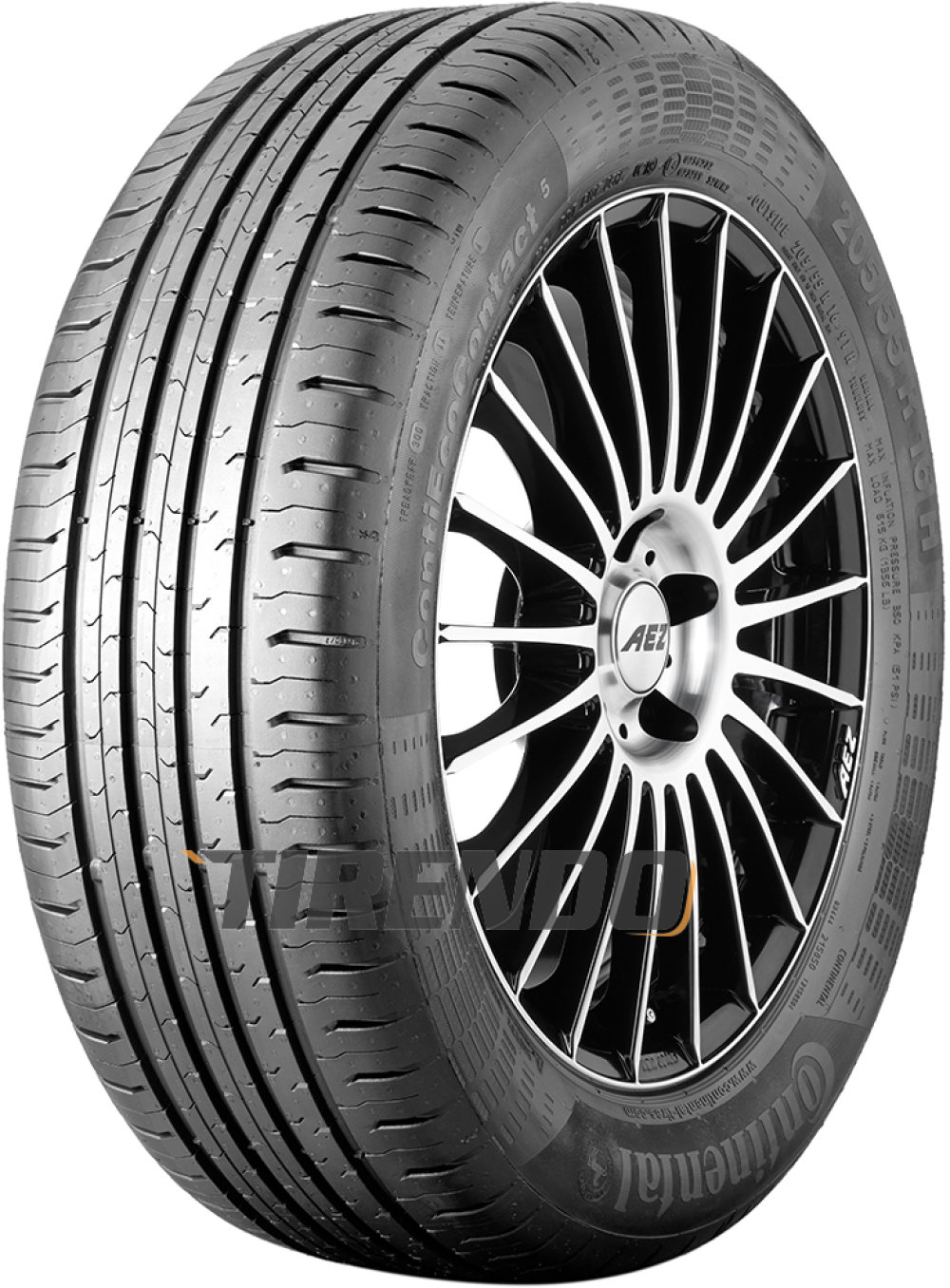 Continental ContiEcoContact 5 ( 245/45 R18 96W Conti Seal ) von Continental