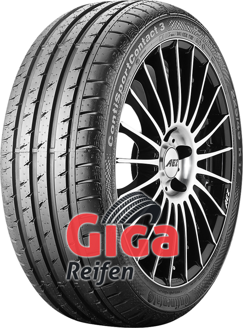 Continental ContiSportContact 3 ( 245/40 R18 93Y MO ) von Continental