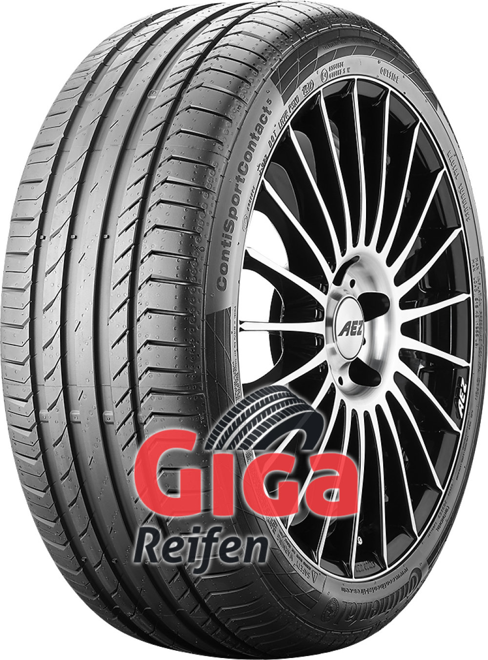 Continental ContiSportContact 5 ( 225/45 R17 91Y MO ) von Continental