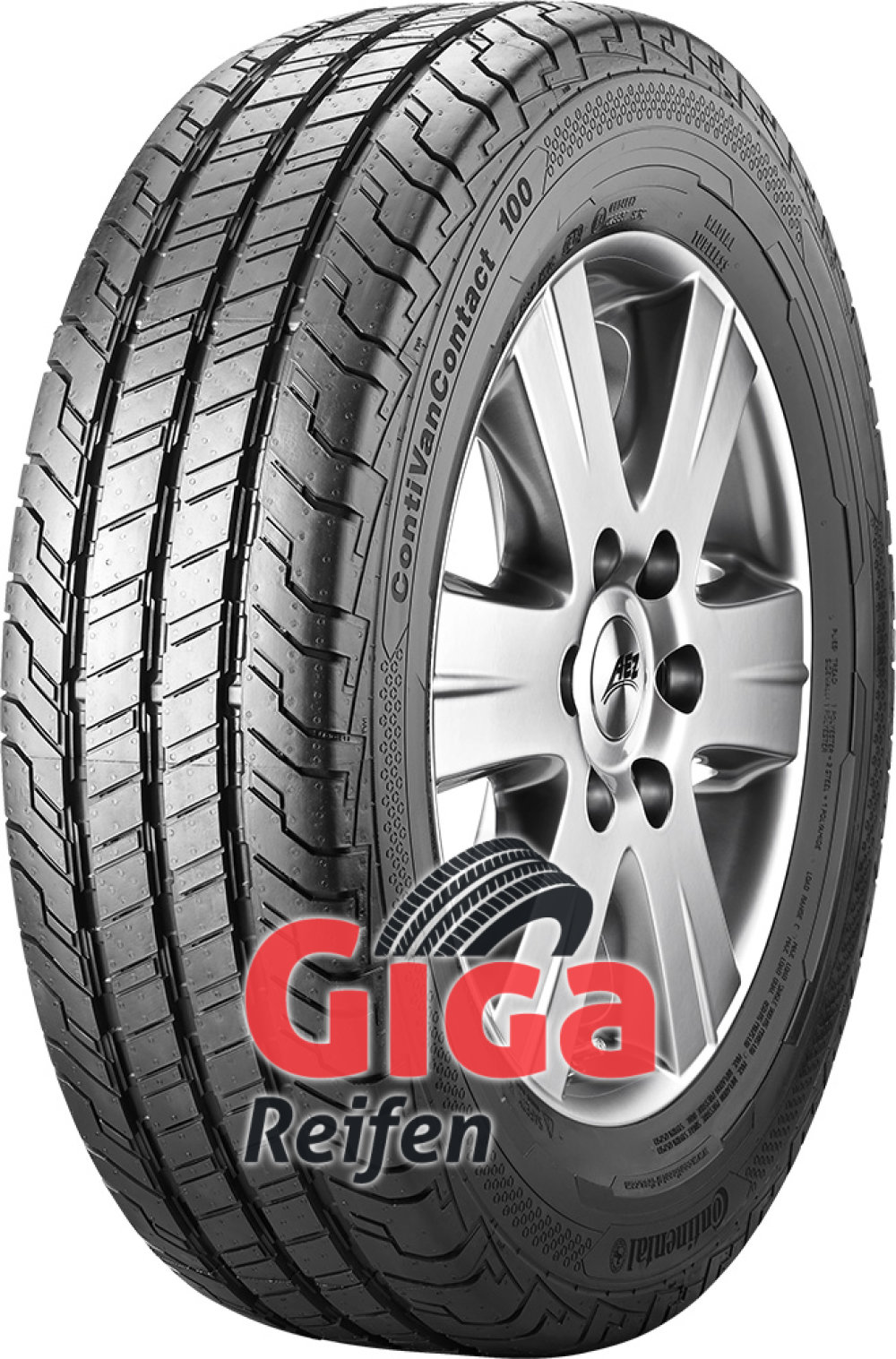 Continental ContiVanContact 100 ( 225/75 R16C 118/116R 10PR ) von Continental