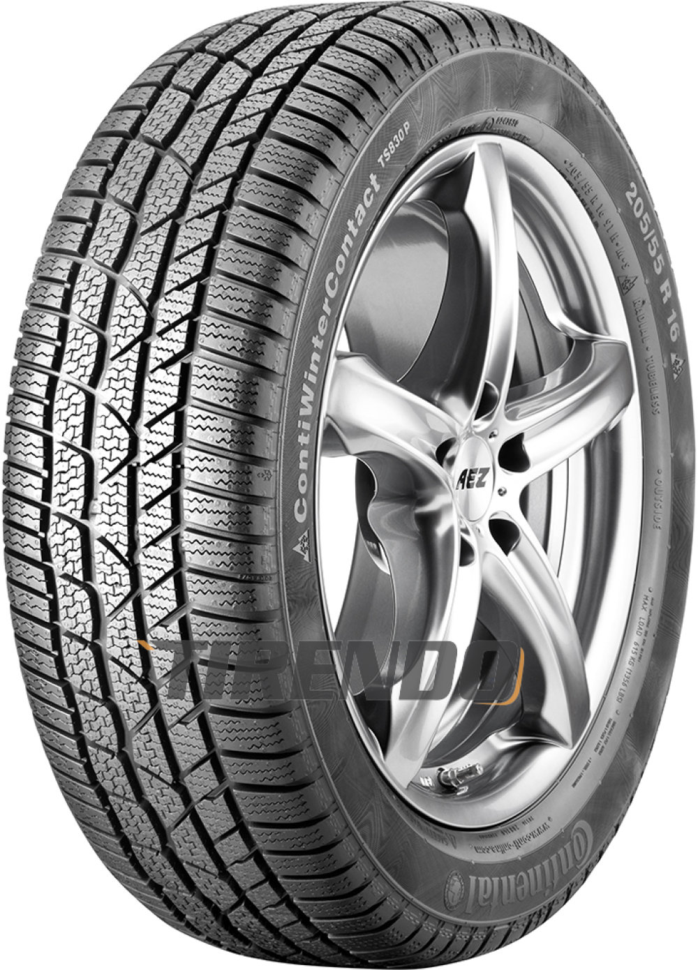 Continental ContiWinterContact TS 830P ( 255/45 R19 100V, N0 ) von Continental