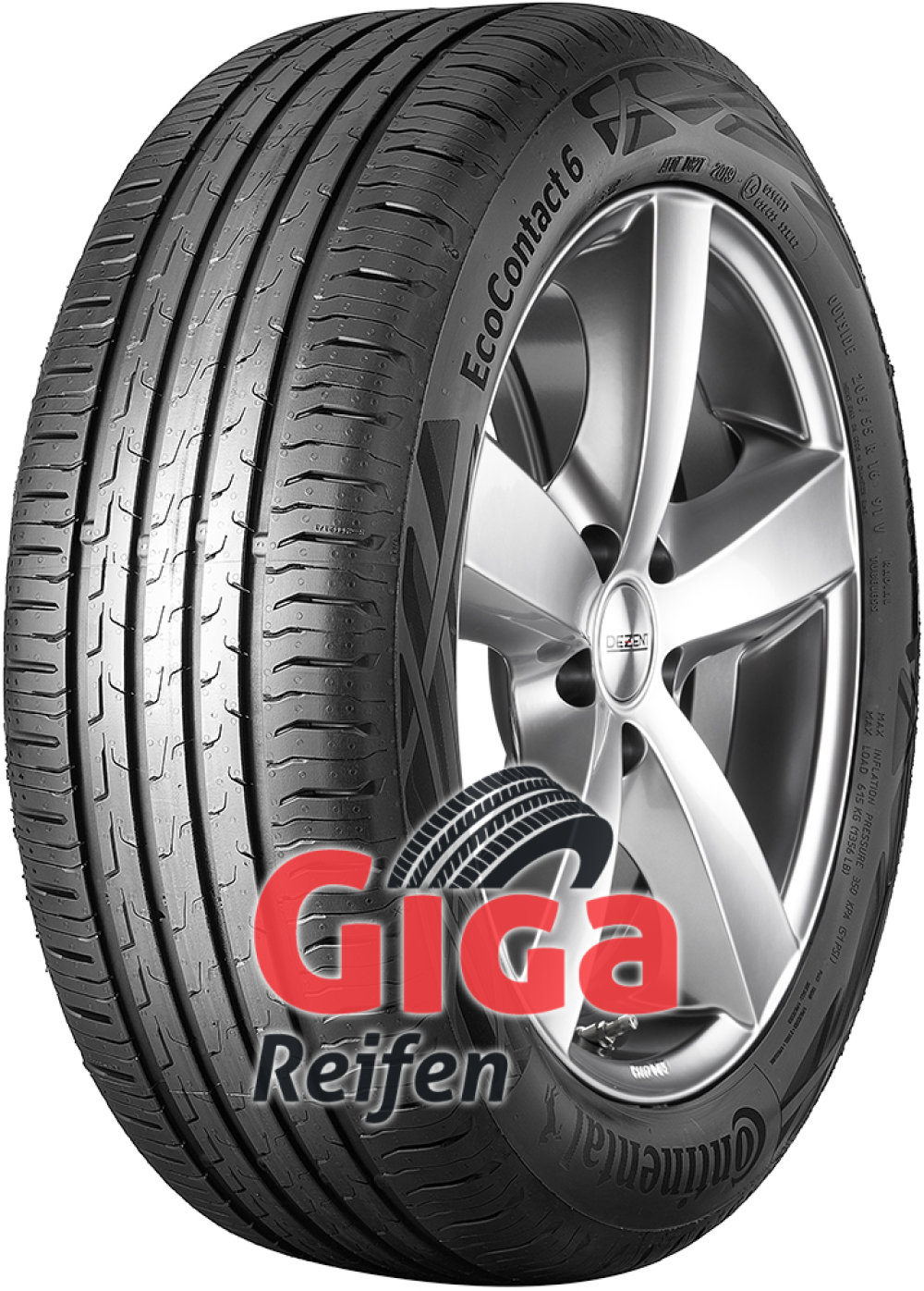 Continental EcoContact 6 ( 195/55 R16 87H EVc ) von Continental