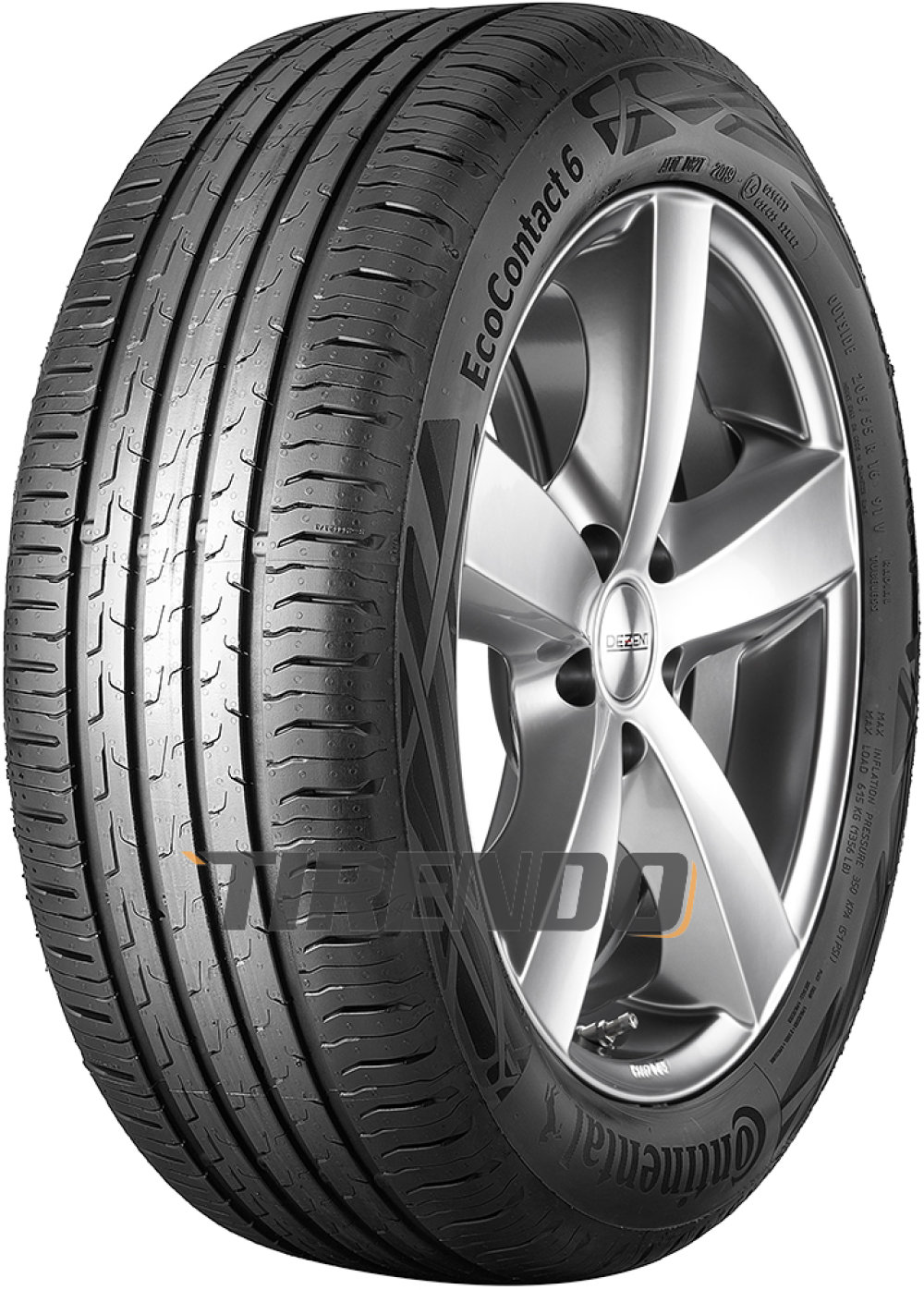 Continental EcoContact 6 ( 195/65 R15 91V EVc ) von Continental