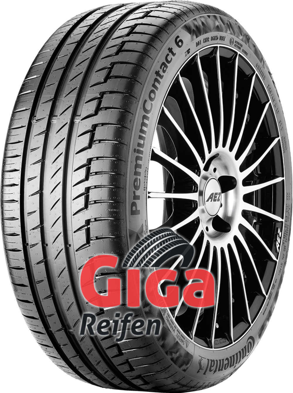 Continental PremiumContact 6 ( 245/40 R17 91Y EVc ) von Continental