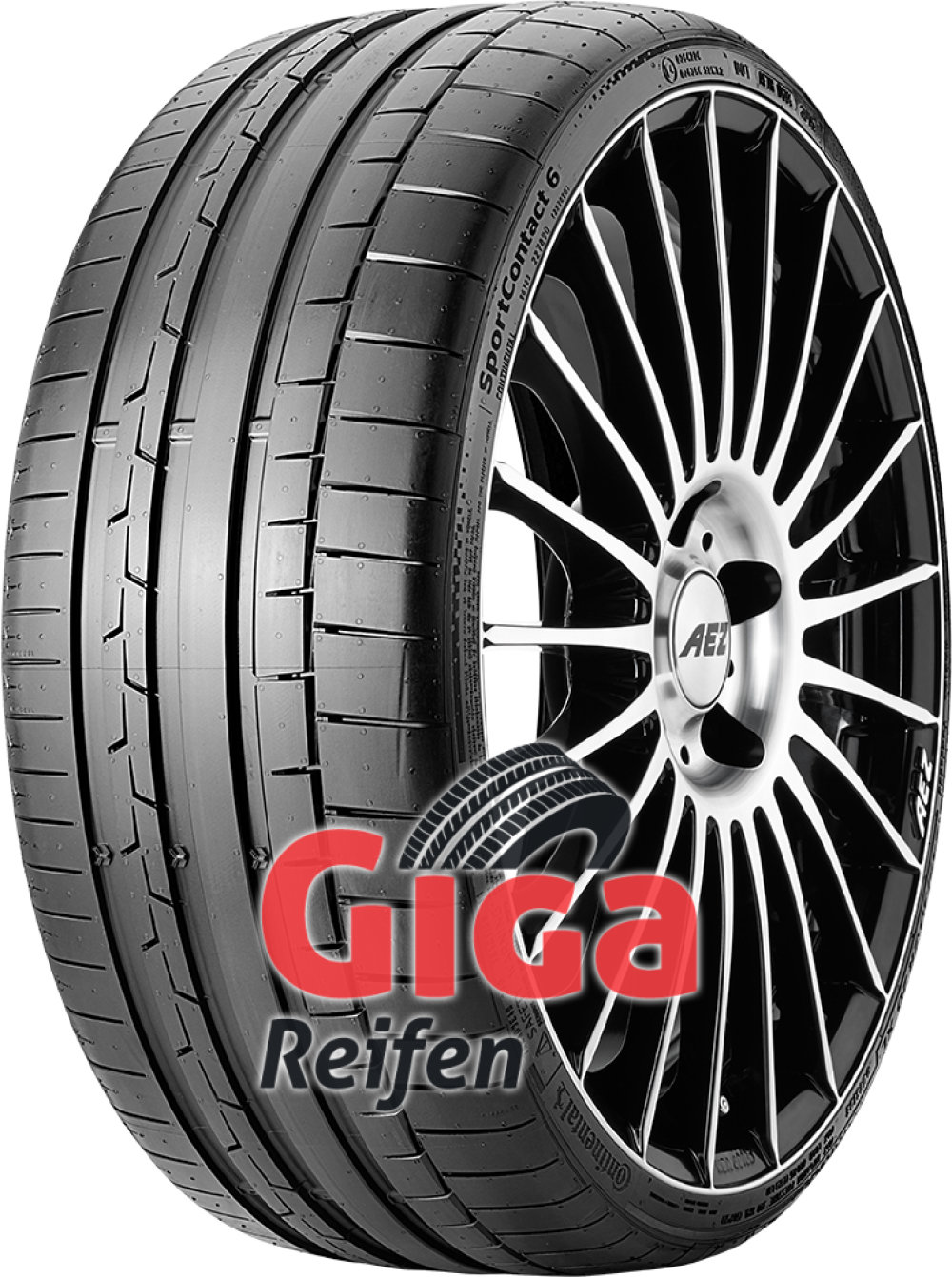 Continental SportContact 6 ( 255/35 R19 96Y XL EVc, RO1 ) von Continental