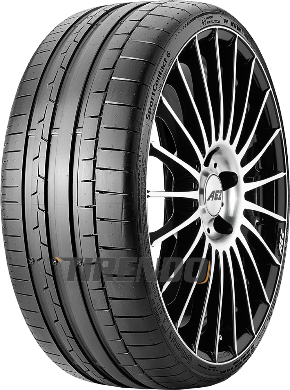Continental SportContact 6 ( 275/45 R21 107Y ContiSilent, EVc, MO-S ) von Continental
