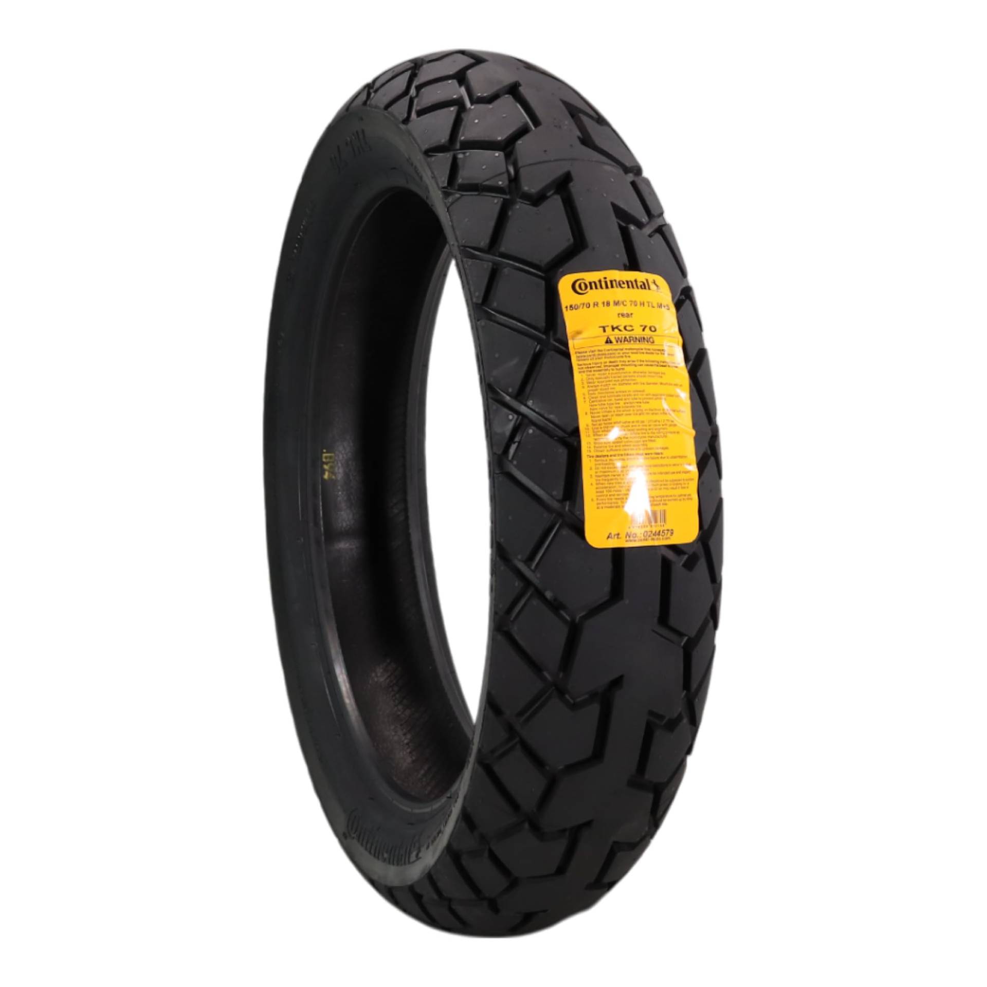 Continental TKC70 TL M+S - 150/70/R18 70H - A/A/70dB - Ganzjahresreifen (Motorrad) von Continental