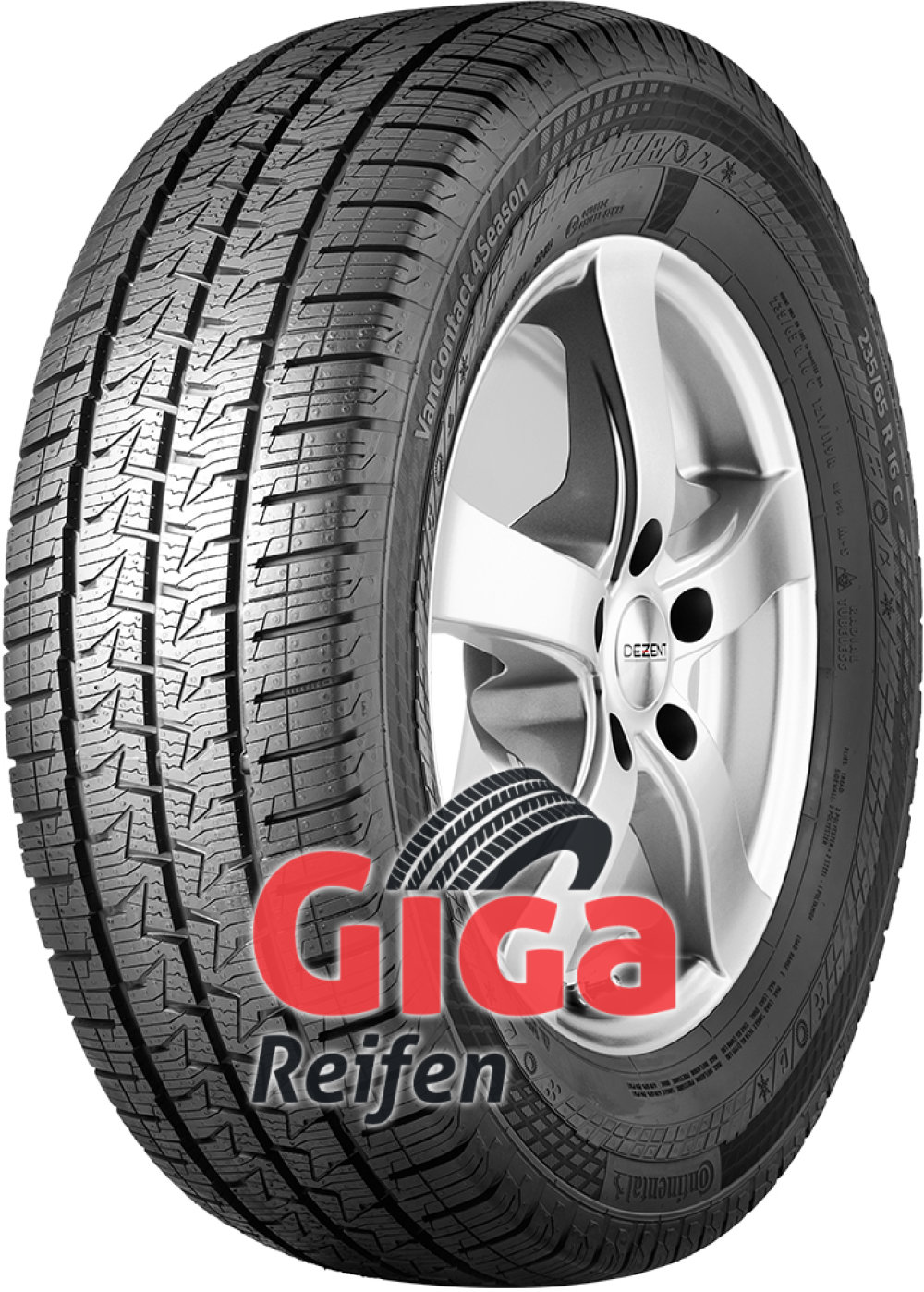 Continental VanContact 4Season ( 195/60 R16C 99/97H 6PR ) von Continental