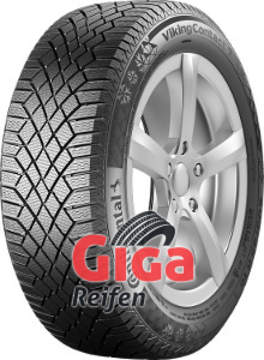 Continental Viking Contact 7 ( 225/55 R17 101T XL, Nordic compound ) von Continental