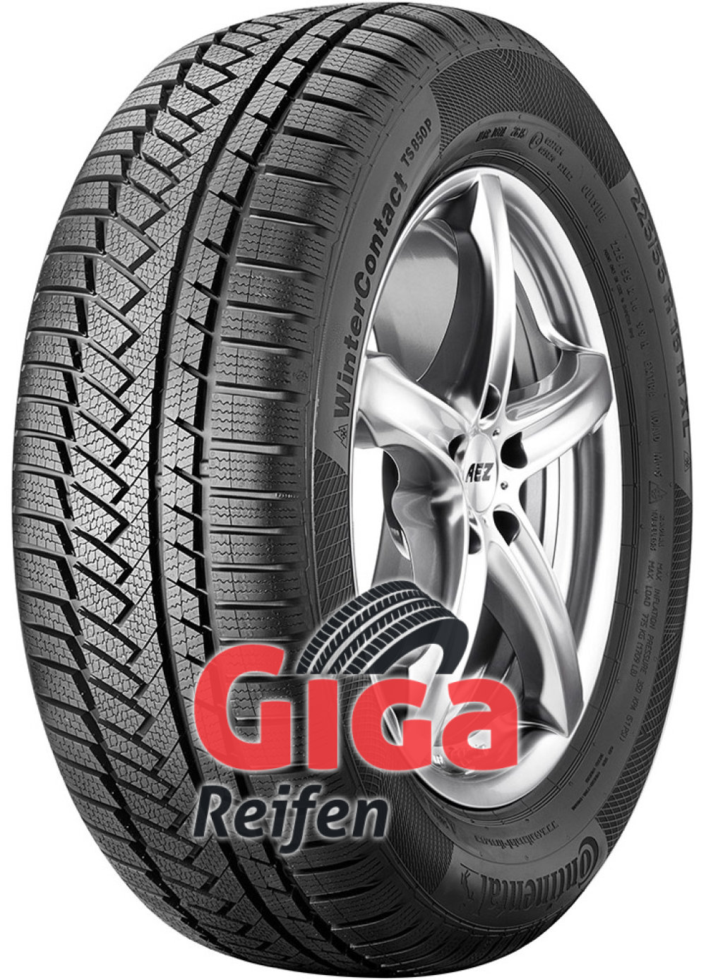 Continental WinterContact TS 850P ( 205/60 R16 92H AO ) von Continental