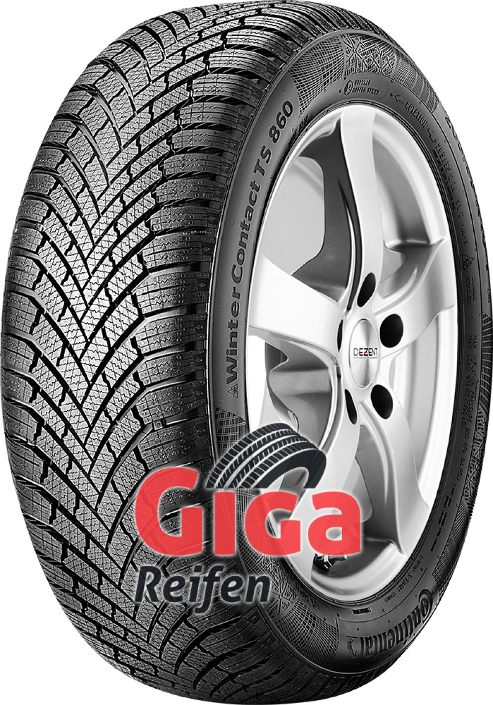 Continental WinterContact TS 860 ( 195/45 R16 80T ) von Continental