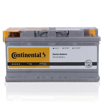 Continental Starterbatterie LB5 90Ah 850A [Hersteller-Nr. 2800012025280] für Opel, Volvo von Continental