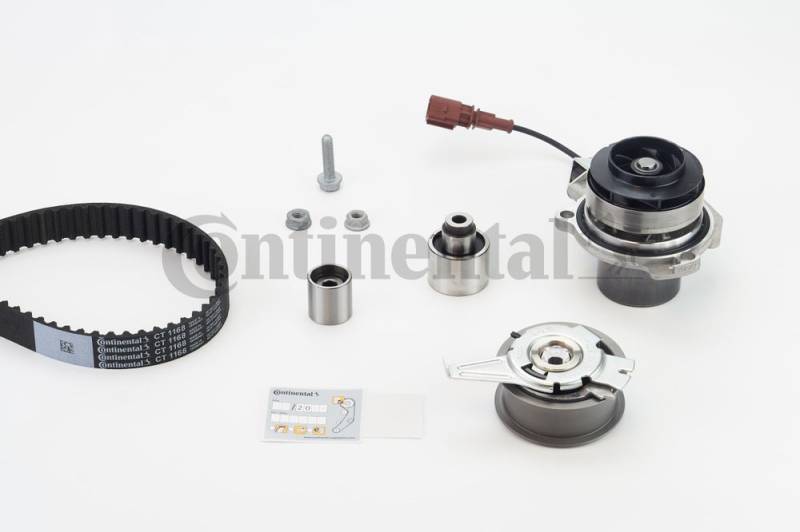 Wasserpumpe + Zahnriemensatz Contitech CT1168WP5 von Contitech