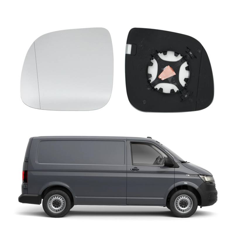 Convitex 2 Spiegelglas für Vw Transporter T5 T6 2009-2019 Links Asphärisch+Rechts Konvex von Convitex