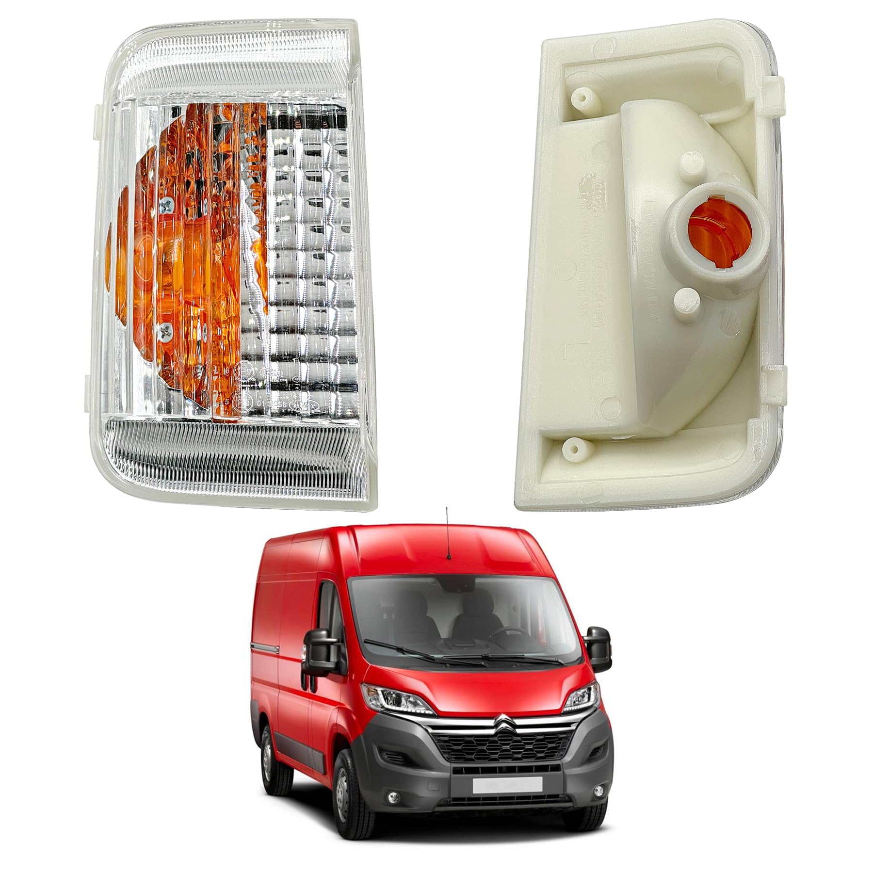 Convitex Blinker Spiegel Blinkleuchte Links passend für Ducato Boxer Jumper baujahr 2006- Spiegelblinker Außenspiegel Blinkerkappe Fahrerseite Orange Convitex Blinker Spiegel Blinkleuchte Links passend für Ducato Boxer Jumper baujahr 2006- Spiegelblinker Außenspiegel Blinkerkappe Fahrerseite Orange von Convitex