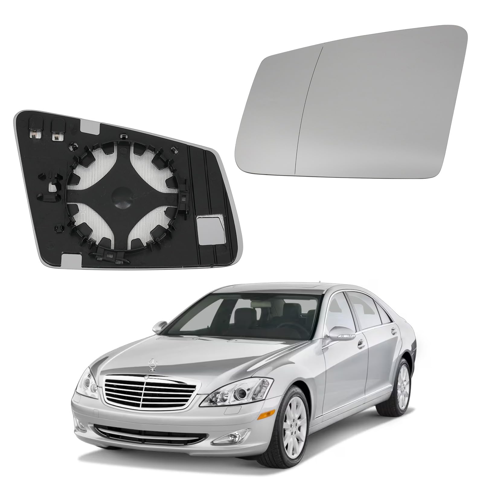 Convitex Mercedes Spiegelglas Links Aspherical Beheizbar für Mercedes A B C E S-Class W176 W246 W242 W204 C204 W212 A207 W221 C216, Cla C117, Cls C218 X218, C207, Gla-class X156, Glk-class X204 Convitex Mercedes Spiegelglas Links Aspherical Beheizbar für Mercedes A B C E S-Class W176 W246 W242 W204 C204 W212 A207 W221 C216, Cla C117, Cls C218 X218, C207, Gla-class X156, Glk-class X204 von Convitex