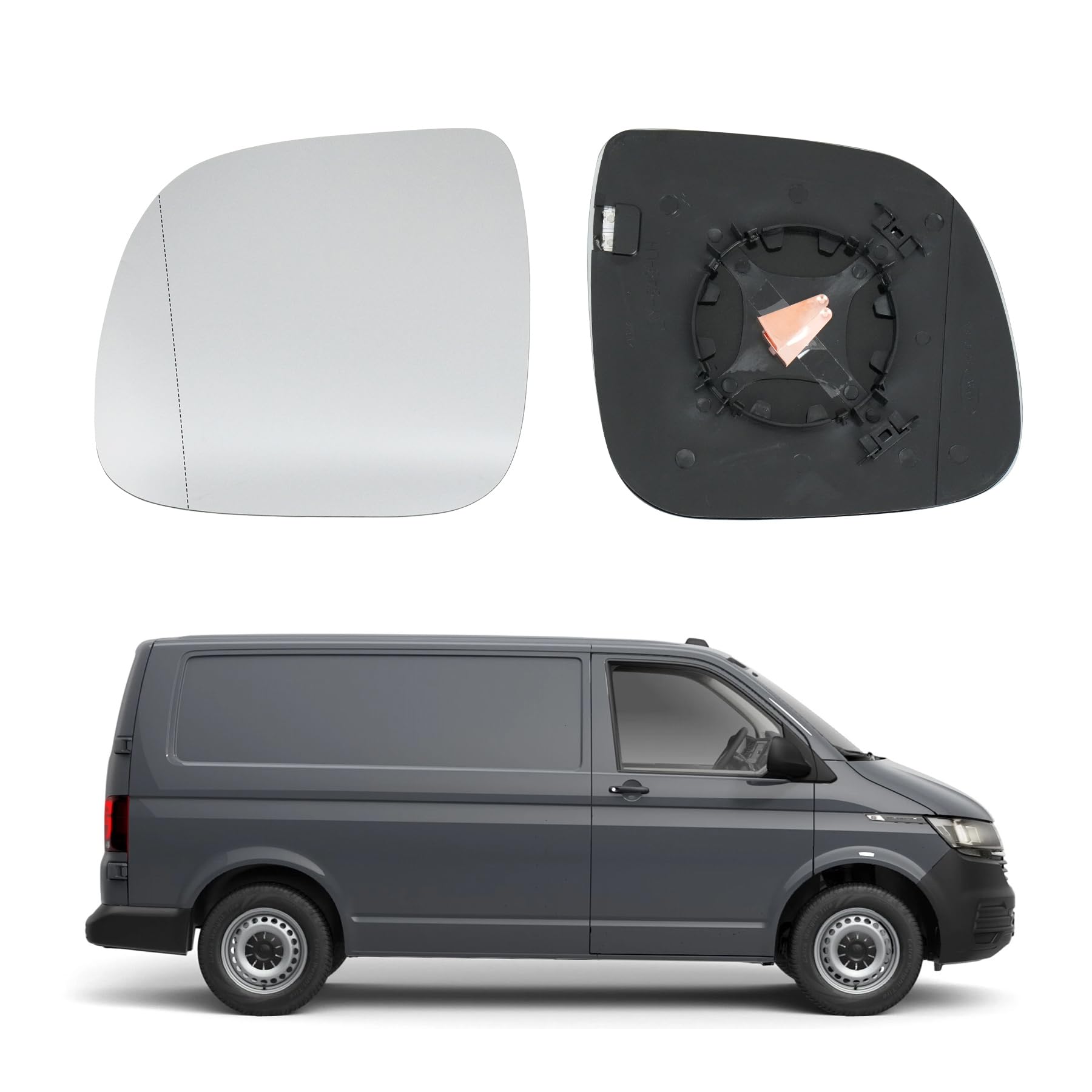 Convitex 2 Spiegelglas Beheizbar für Vw Transporter T5 T6 2009-2019 Links Asphärisch+Rechts Konvex Convitex 2 Spiegelglas Beheizbar für Vw Transporter T5 T6 2009-2019 Links Asphärisch+Rechts Konvex von Convitex