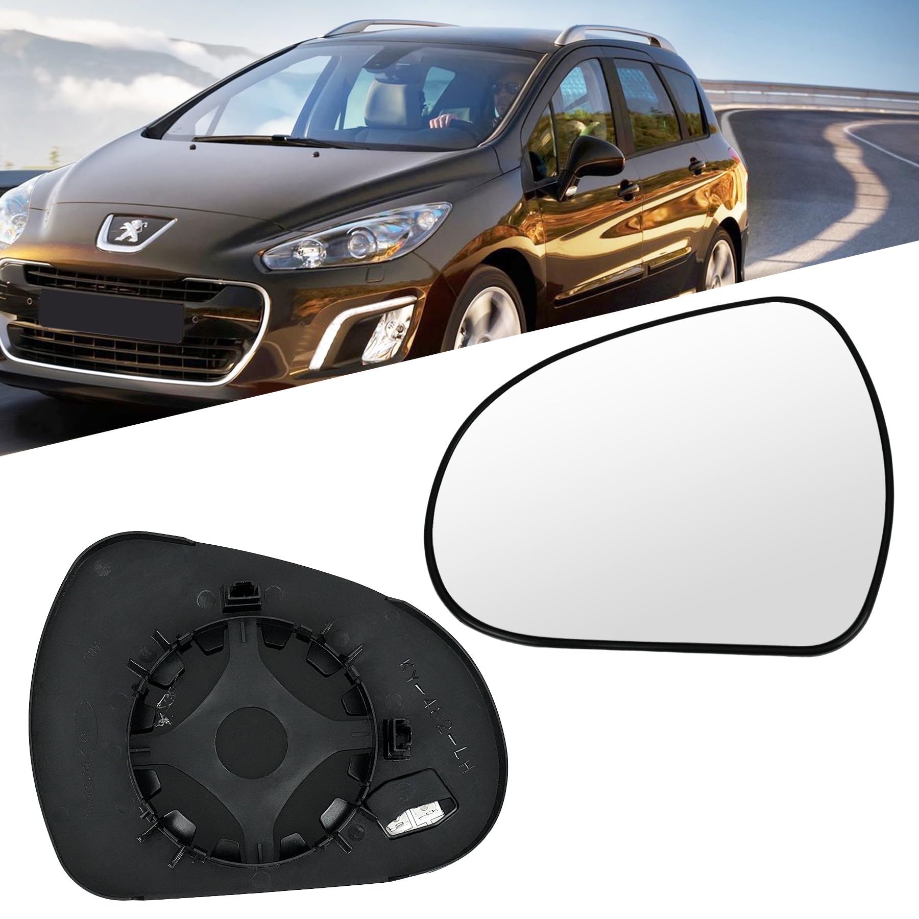 Convitex Spiegelglas Links für PEUGEOT 207 2006-2015/308 I II 2007-2021 Beheizbar Konvex Convitex Spiegelglas Links für PEUGEOT 207 2006-2015/308 I II 2007-2021 Beheizbar Konvex von Convitex