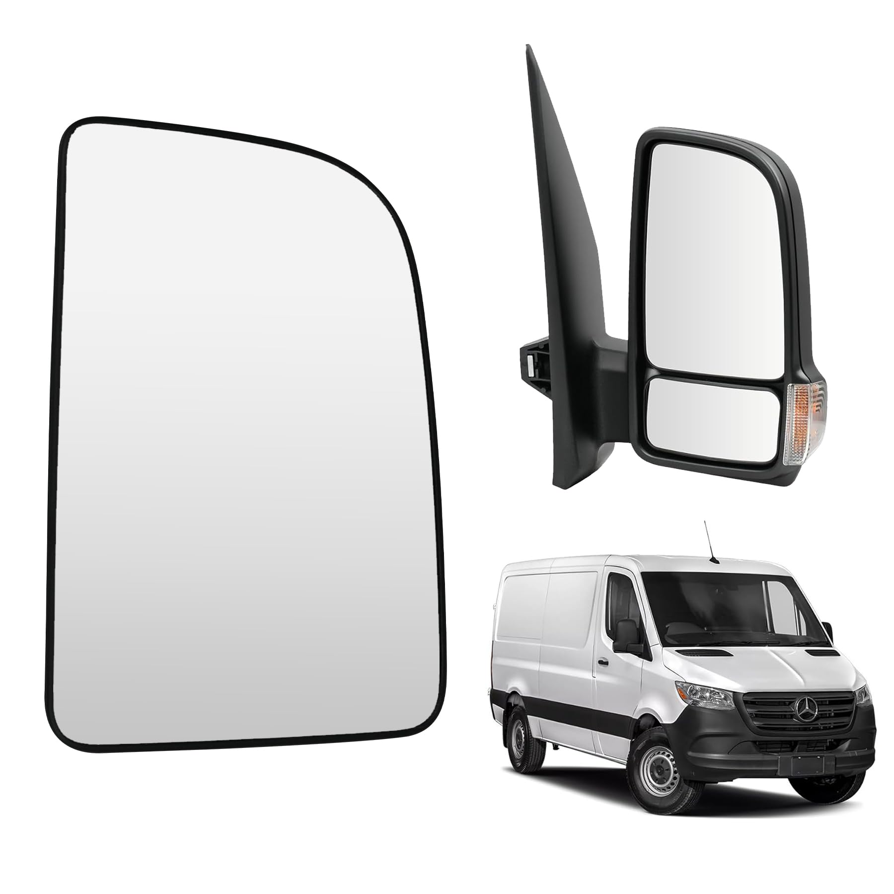 Convitex Spiegelglas Rechts für MERCEDES SPRINTER 907 910 2018-2024 Manuell Konvex Convitex Spiegelglas Rechts für MERCEDES SPRINTER 907 910 2018-2024 Manuell Konvex von Convitex