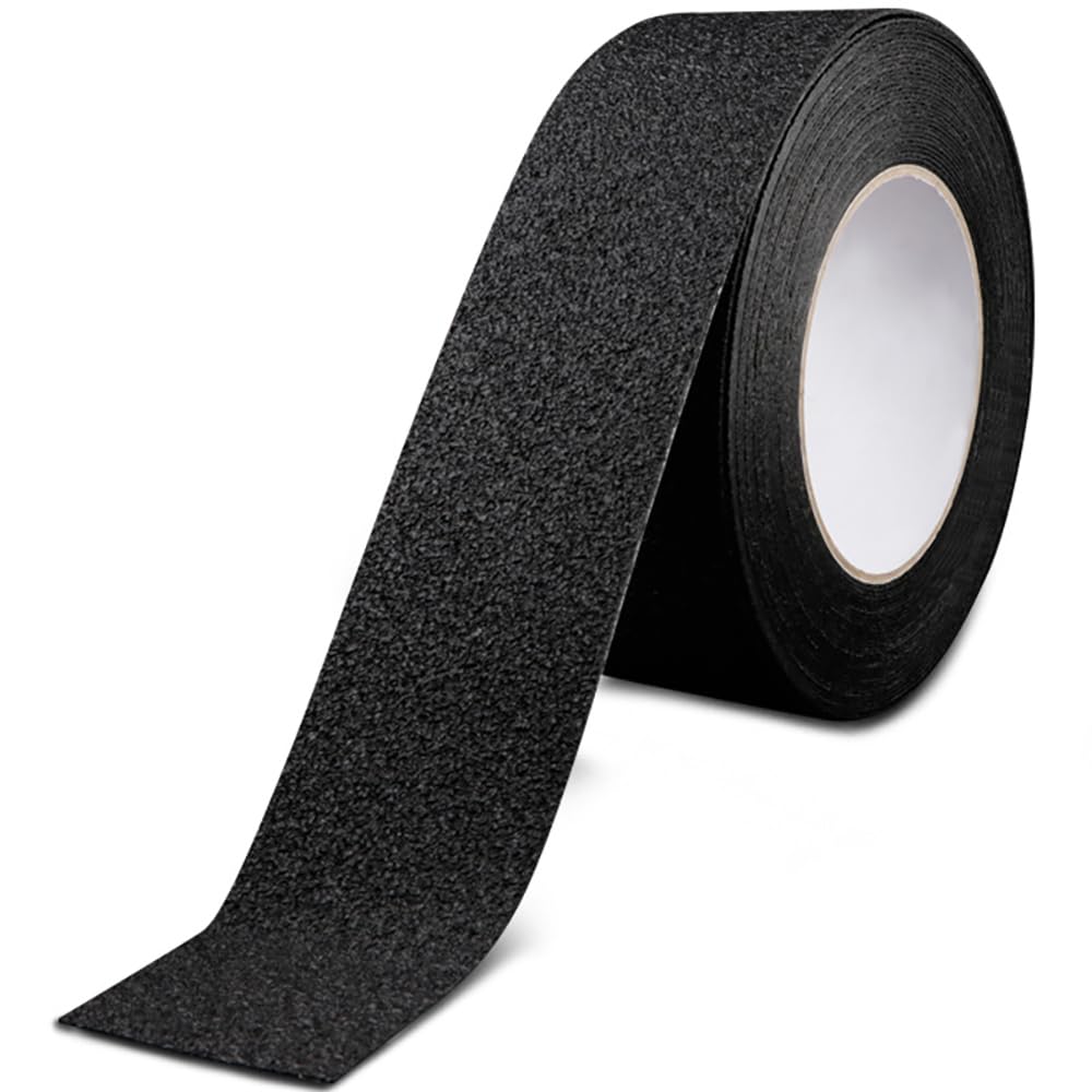 Coogime Autofolie, Lackschutzfolie für Auto, Dekorative Auto Anti-Rutsch-Aufkleber Klebefolie Auto Einstiegsleisten Schutz Türschwellenaufkleber，Autotür-Schutz Folie (Black, 7cm*5m) von Coogime