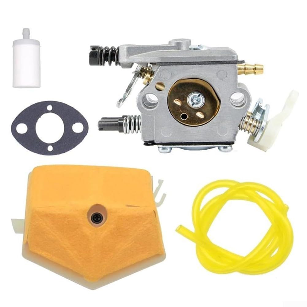 Ersatz WT170 Vergaser für verschiedene Kettensägenmodelle, inklusive essentieller Kraftstoff- und Luftfilter Ersatz WT170 Vergaser für verschiedene Kettensägenmodelle, inklusive essentieller Kraftstoff- und Luftfilter von CookiBlend