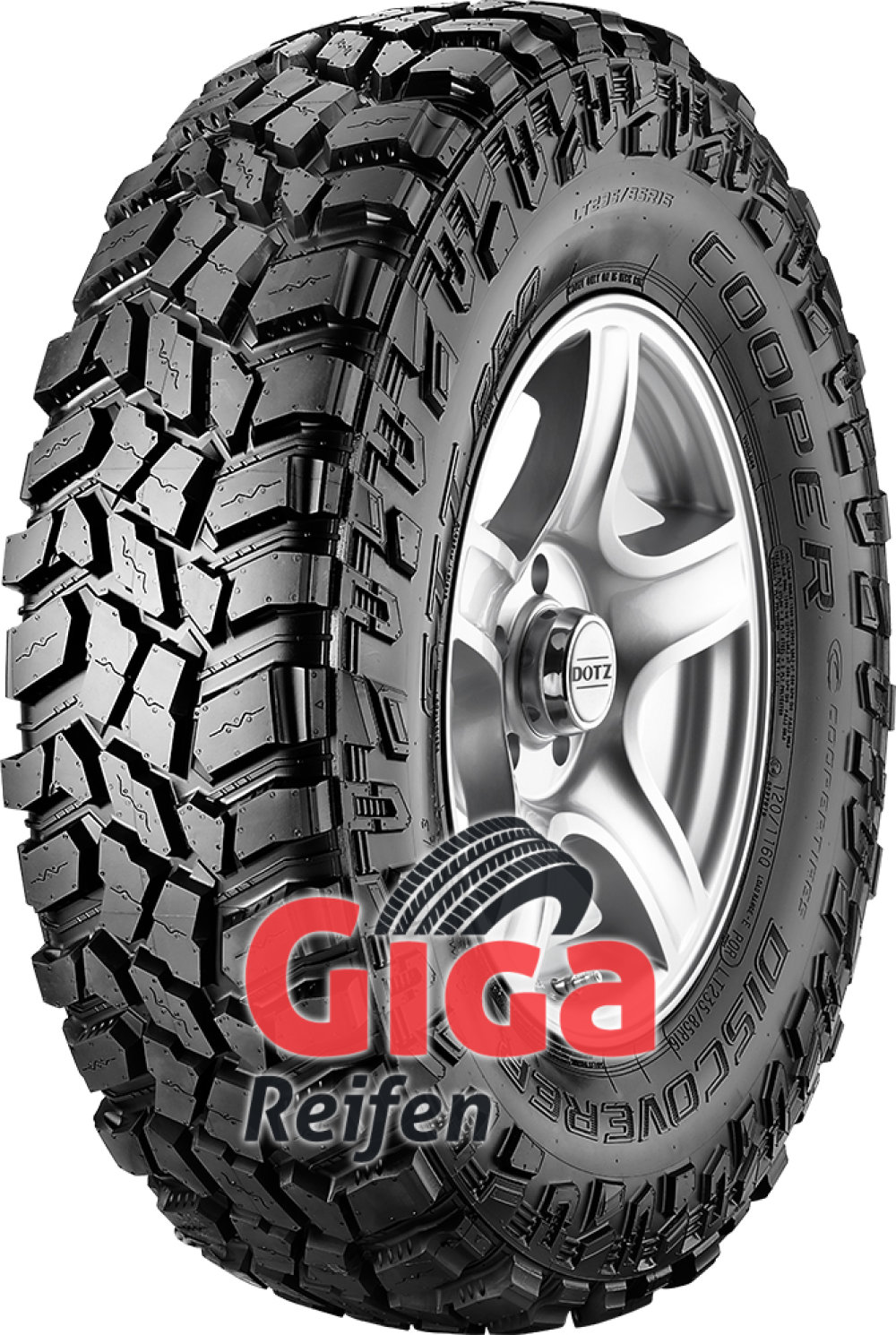 Cooper Discoverer STT PRO ( LT31x10.50 R15 109Q 6PR POR RWL ) von Cooper