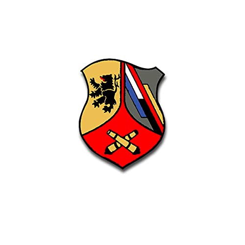 4 Feldartilleriebataillon 295 Abzeichen Wappen Bundeswehr Aufkleber 7x5cm #A4467 von Copytec