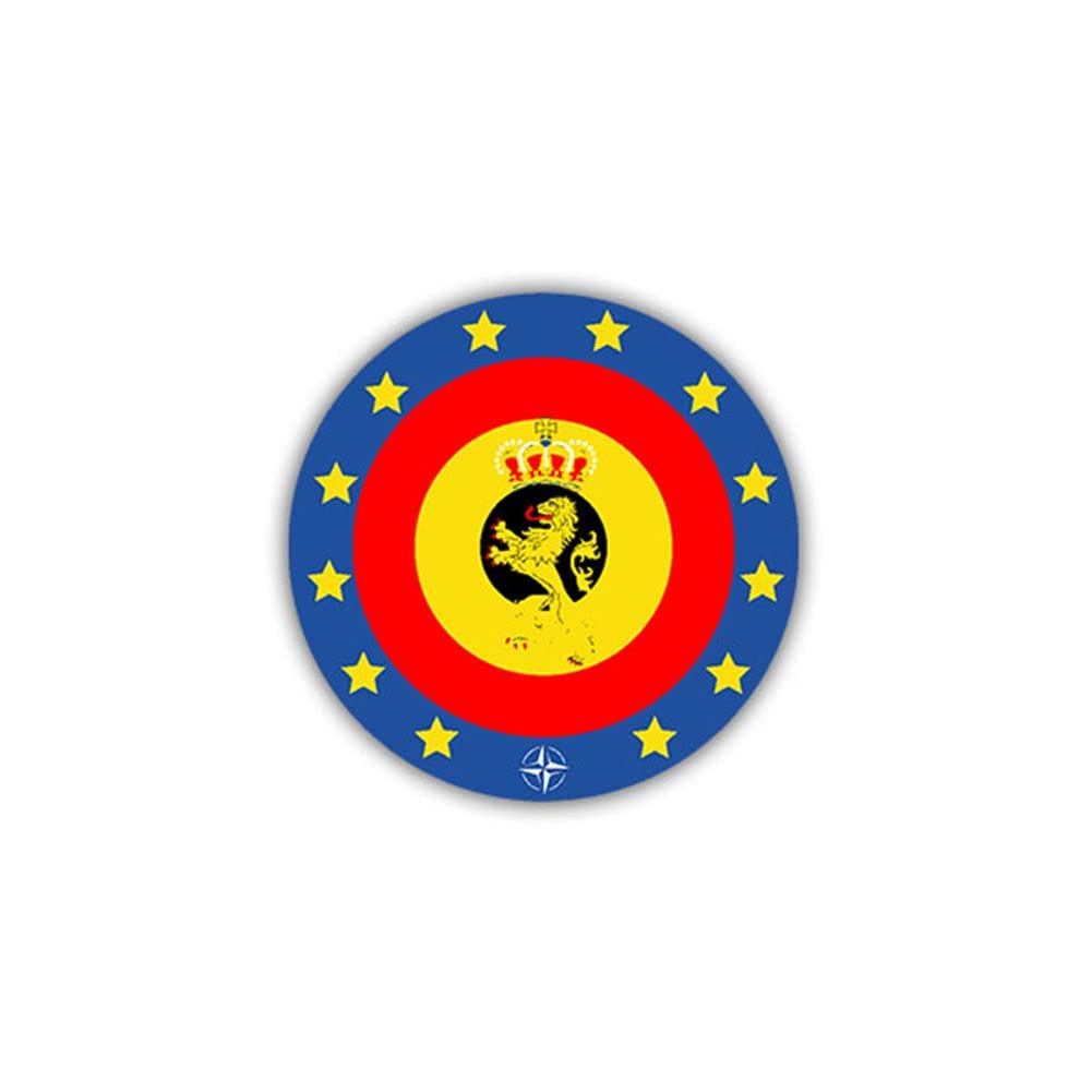 Aufkleber/Sticker Belgische Streitkräfte Van Belgie Wappen Abzeichen 7cm #A1025 Aufkleber/Sticker Belgische Streitkräfte Van Belgie Wappen Abzeichen 7cm #A1025 von Copytec