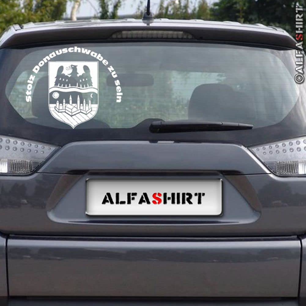 Aufkleber/Sticker Donauschwaben zu Sein Heimat Wappen Adler 30x26cm #A402 von Copytec