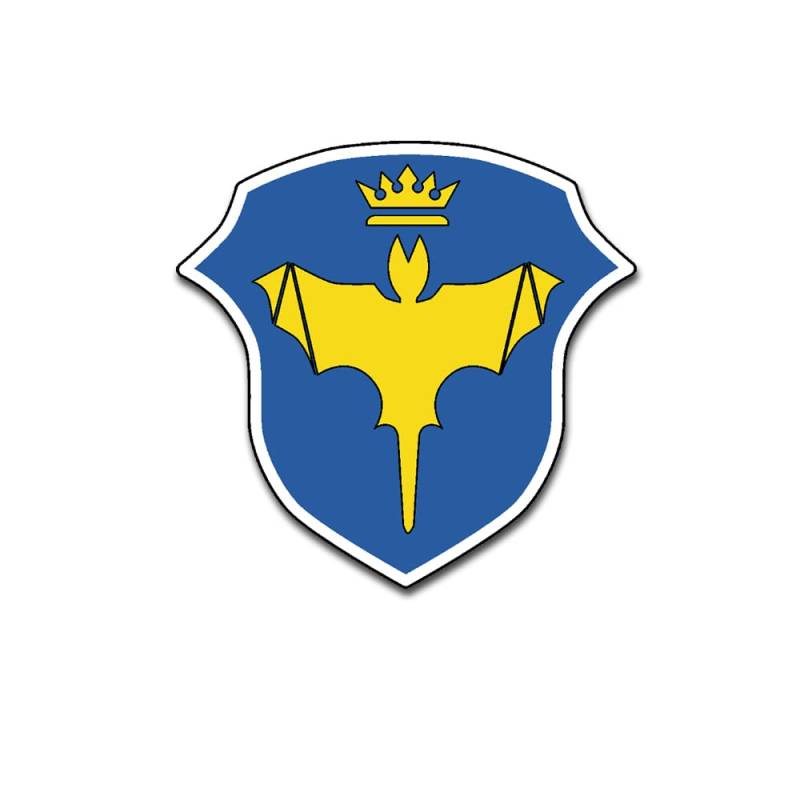 Aufkleber/Sticker Fernmelderegiment 32 Bundeswehr FmRgt Kompanie 7x7 cm A5137 von Copytec